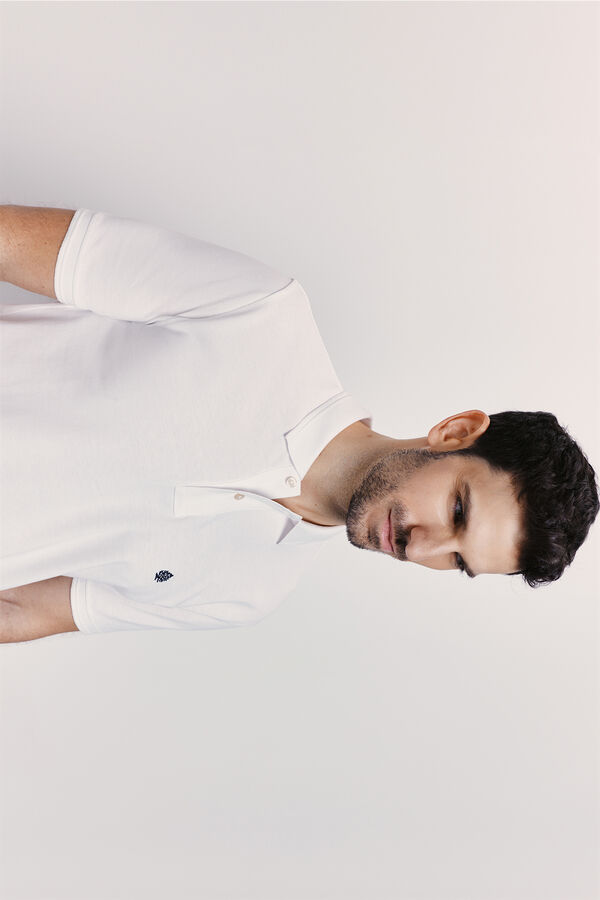 Springfield Polo manga curta Branco