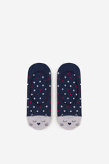 Fifty Outlet Calcetines invisibles divertidos Navy