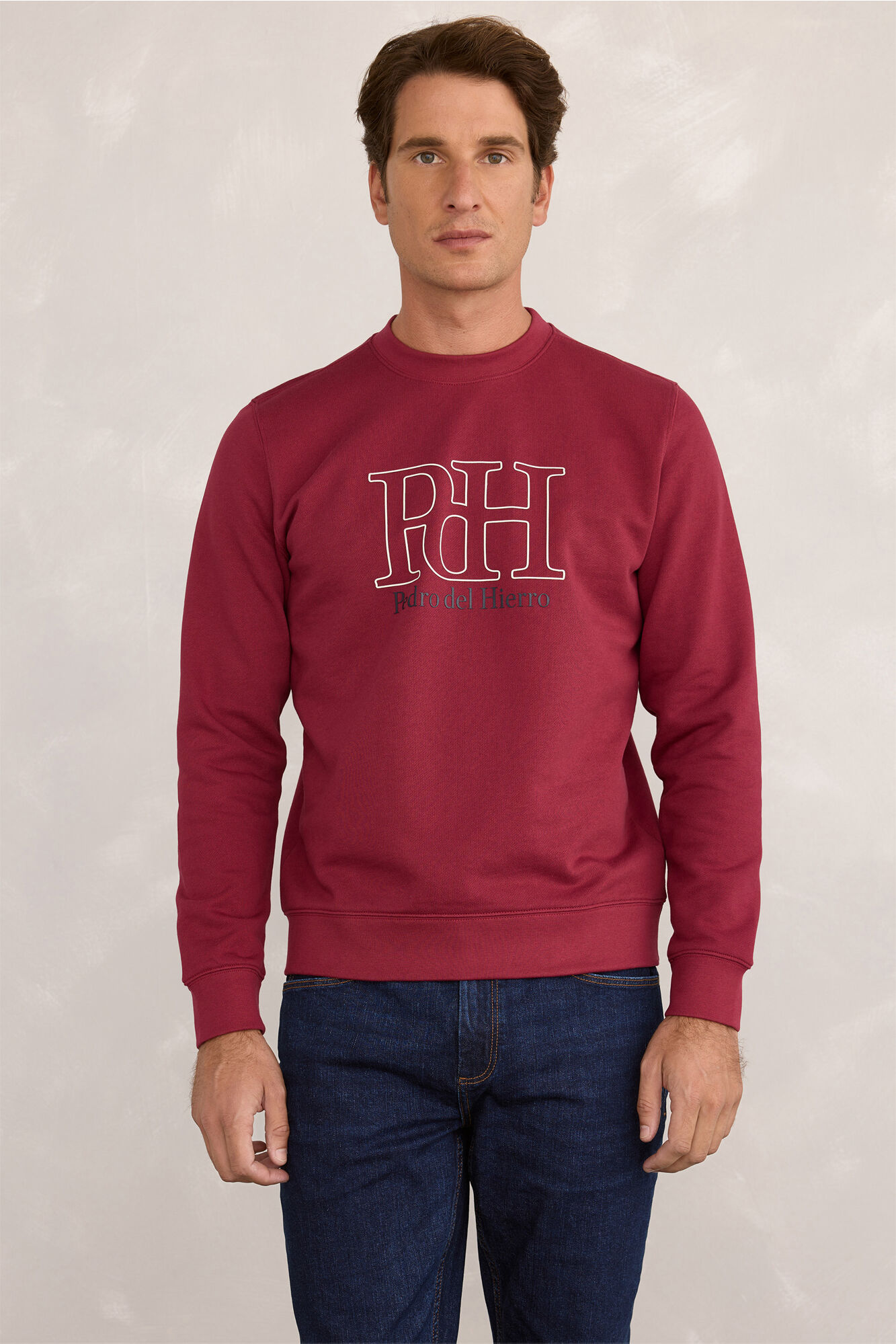 Pedro del Hierro Sudadera B&aacute;sica Logo