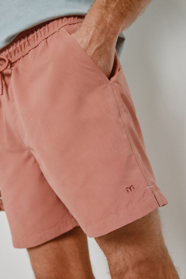 Milano Fato de banho liso Vinho