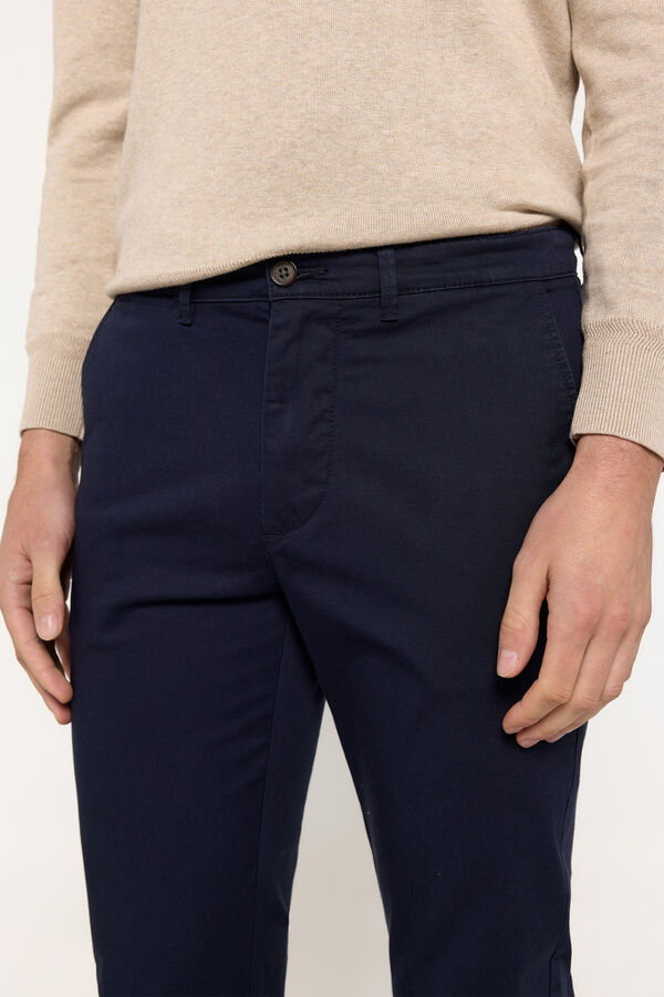 Pedro del Hierro Pantal&oacute;n Chino PDH Azul