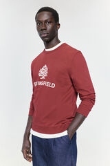 Springfield Sudadera Oslo regular fit Rojo