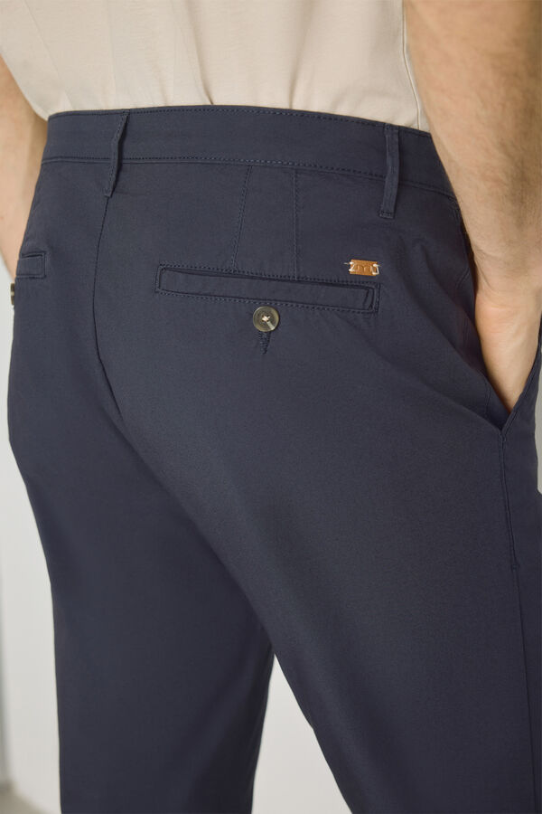 Milano Cal&ccedil;as chino slim Marinho