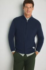 Milano C&aacute;rdigan cremallera Navy