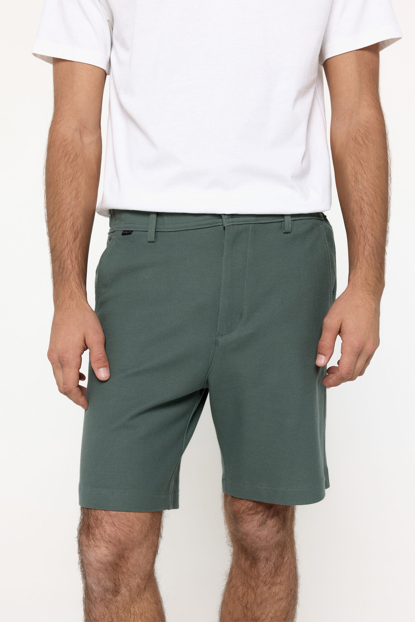 Milano Bermuda Aspeto Linho.