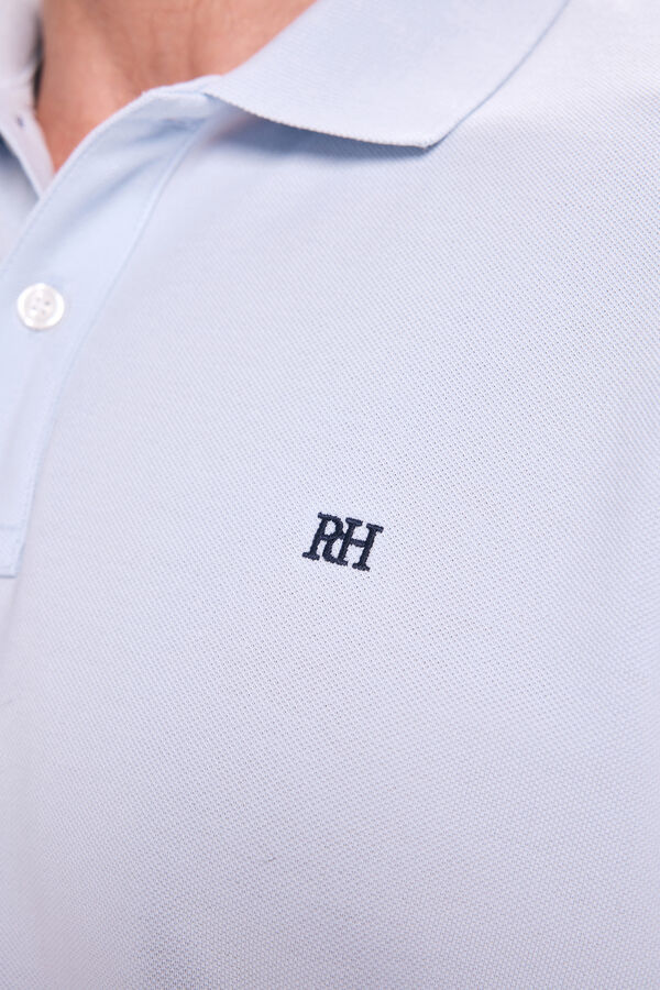 Pedro del Hierro Polo B&aacute;sico PDH Azul claro