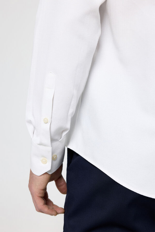 Milano Camisa social com estrutura Milano Branco