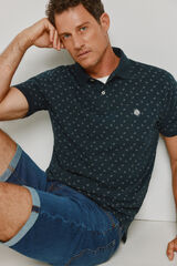 Springfield Polo de manga curta Azul