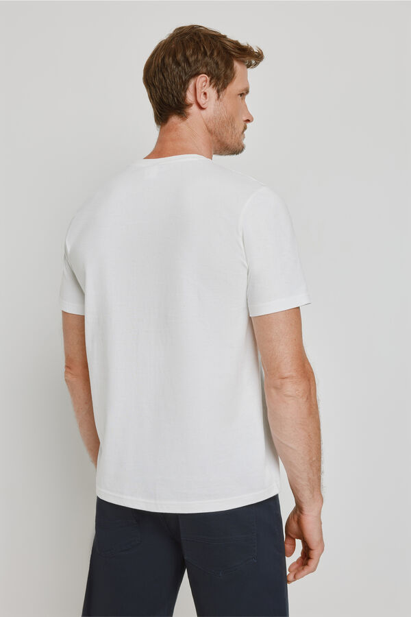 Springfield Camiseta gr&aacute;fica Springfield Blanco