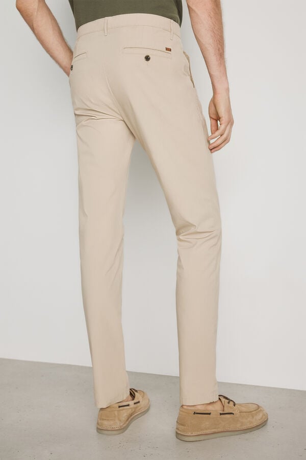 Milano Cal&ccedil;as chino slim Camel