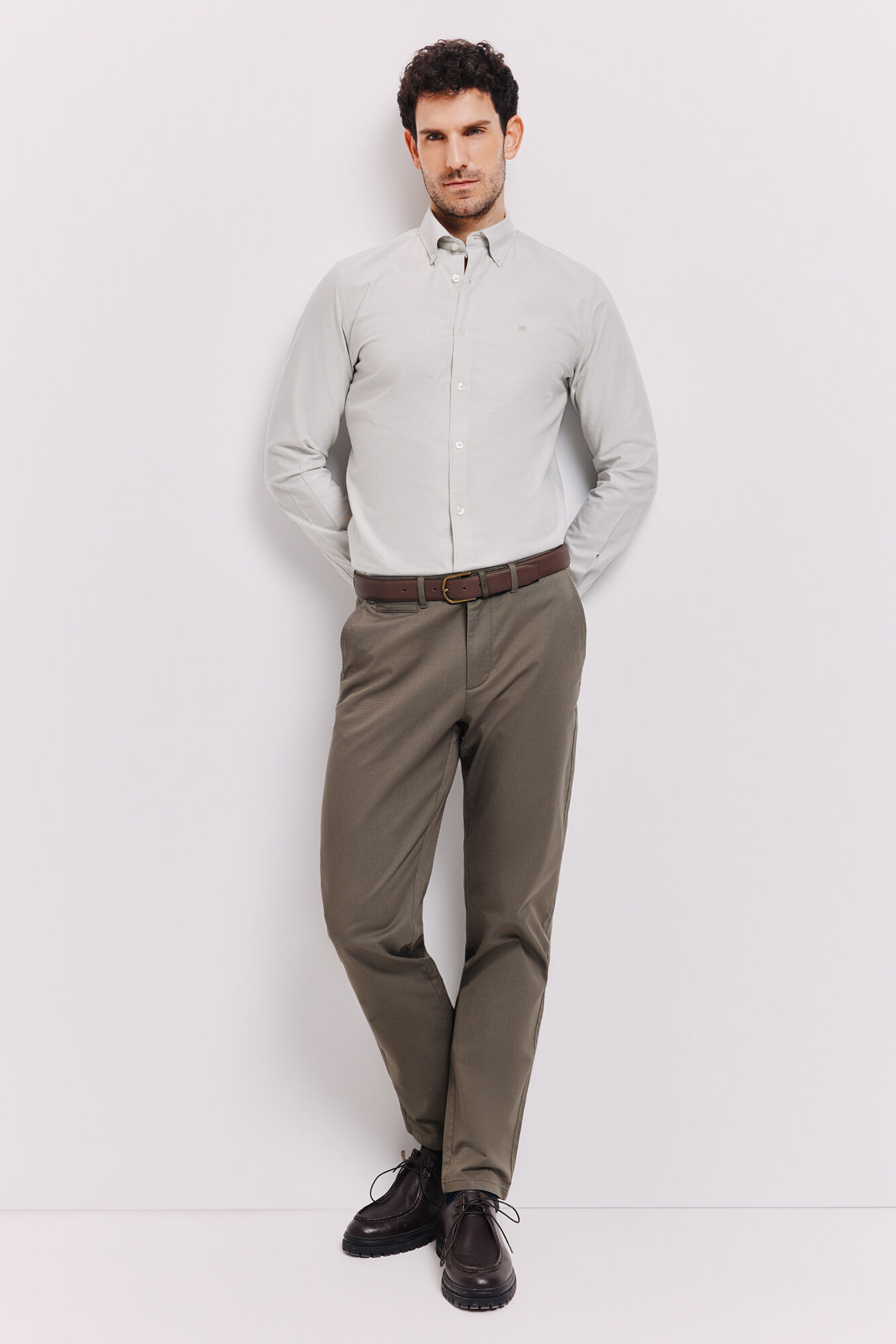 Pedro del Hierro Camisa lisa manga larga
