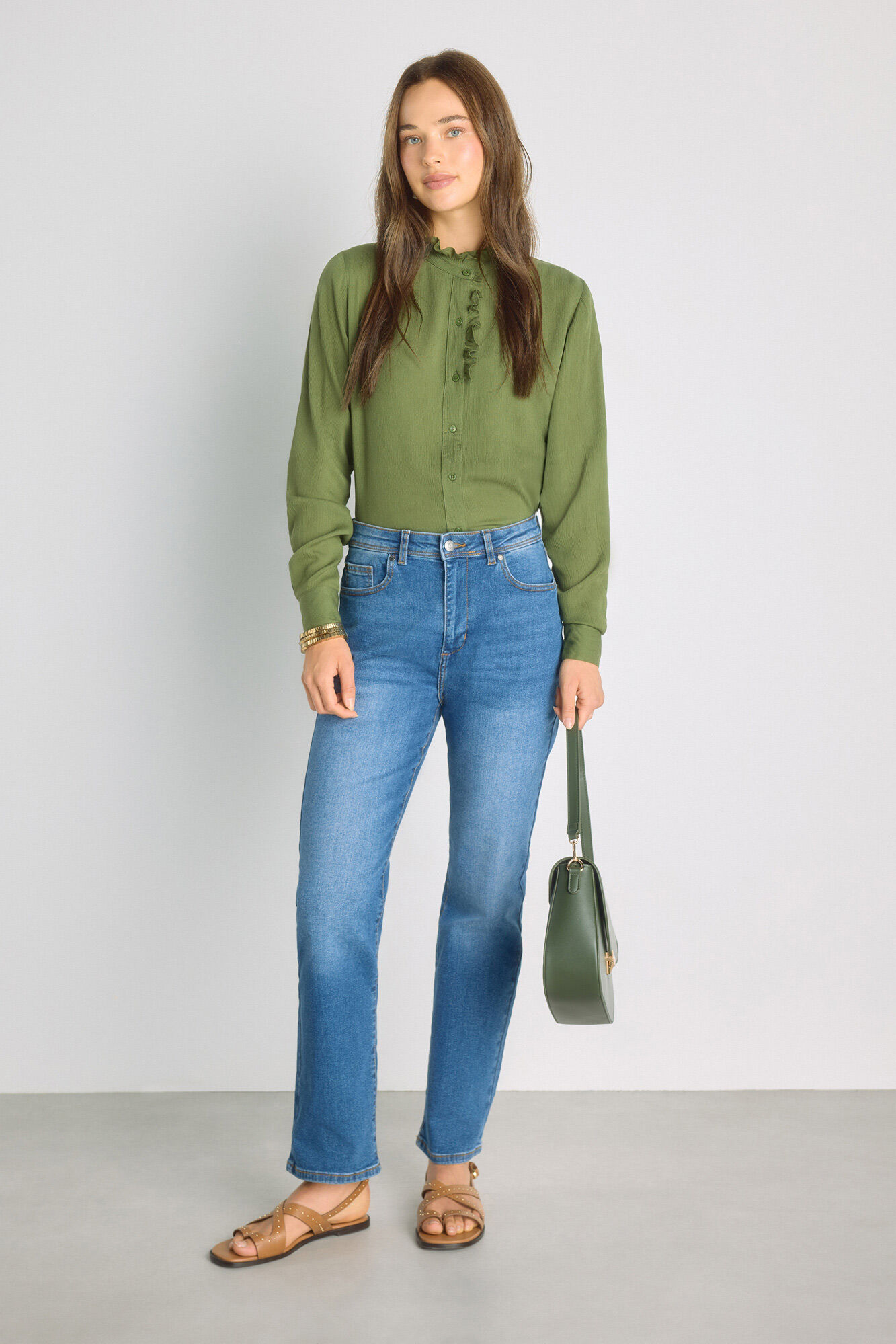 Milano Pantal&oacute;n denim regular
