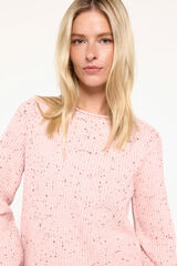 Milano Jersey efecto botonato Rosa