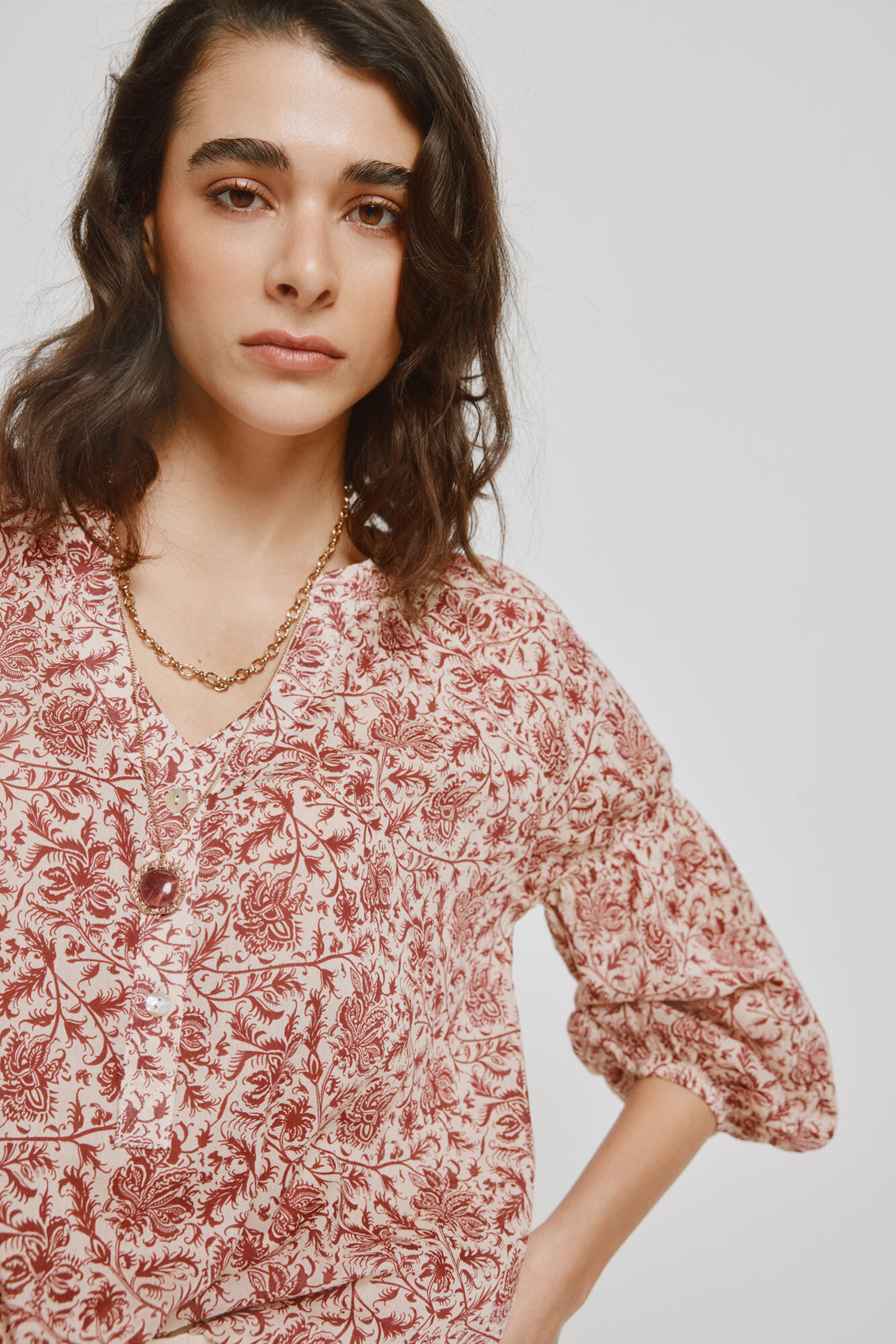 Milano Blusa estampada