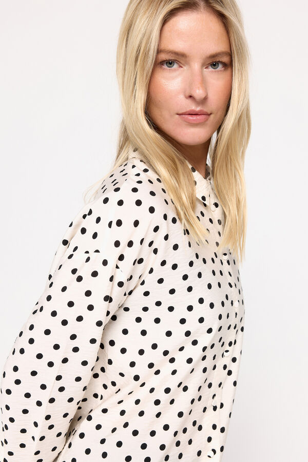 Milano Camisa fluida Marfim