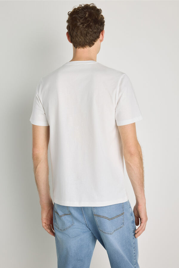 Milano T-shirt de manga curta Branco