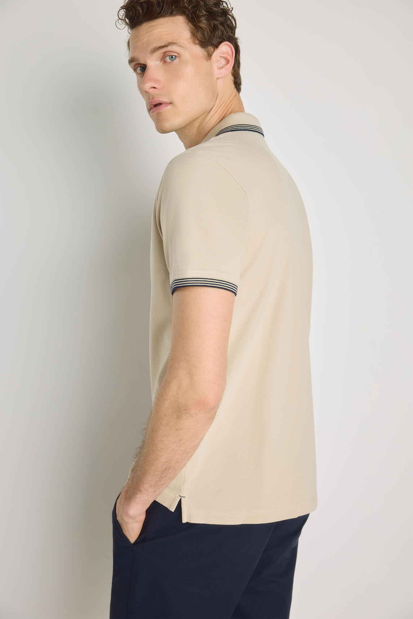 Pedro del Hierro Polo manga corta