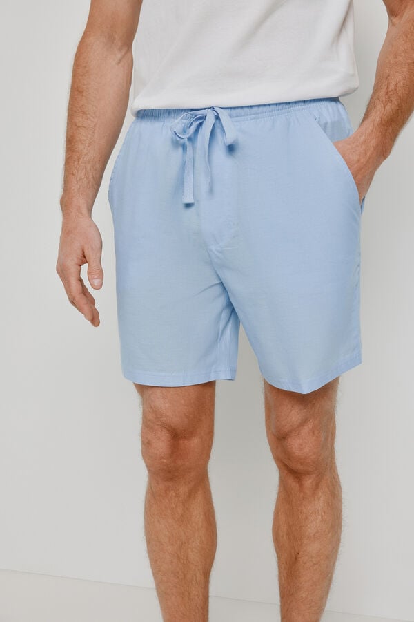 Milano Pijama de malha e tecido Branco