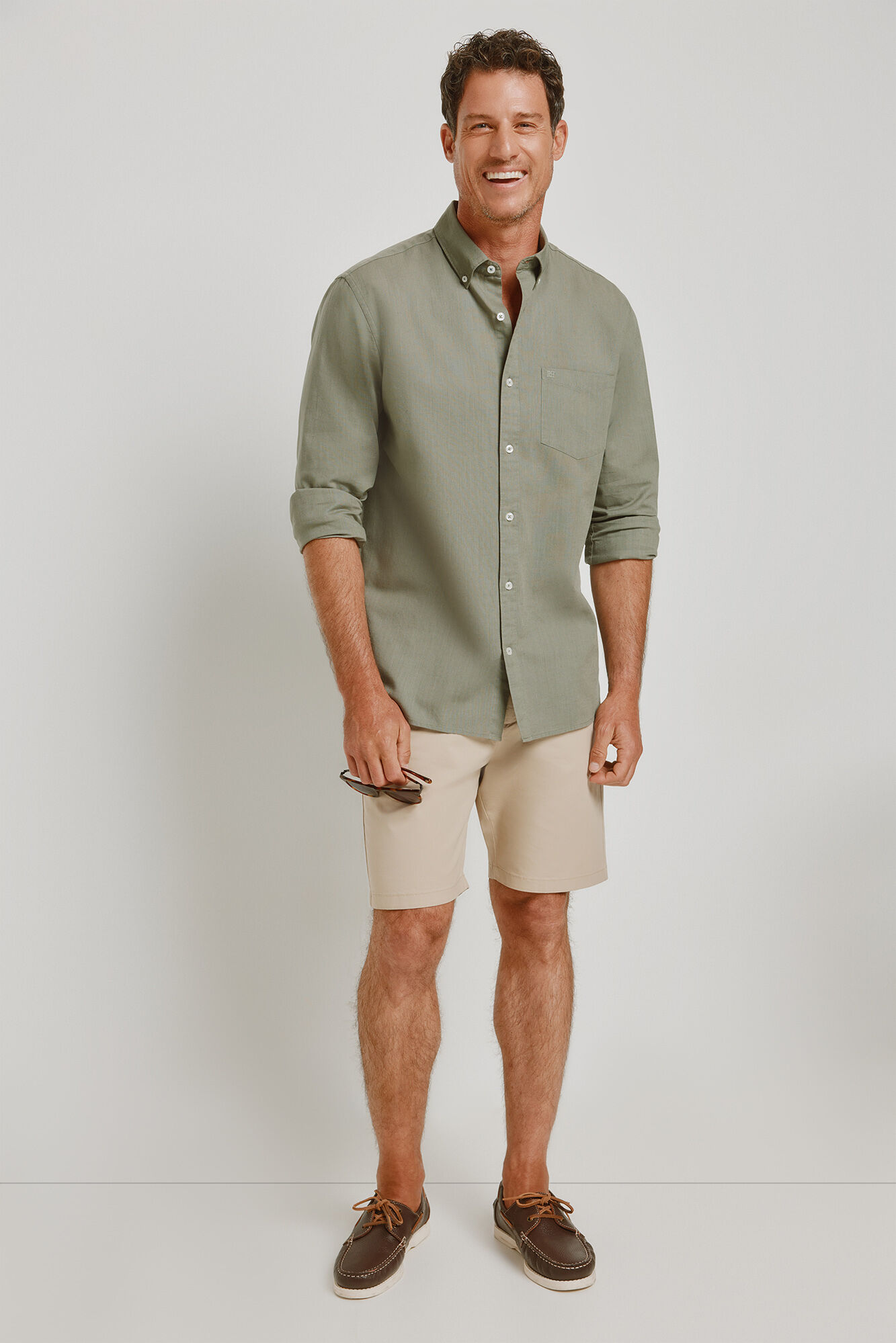 Pedro del Hierro Camisa lisa de manga comprida