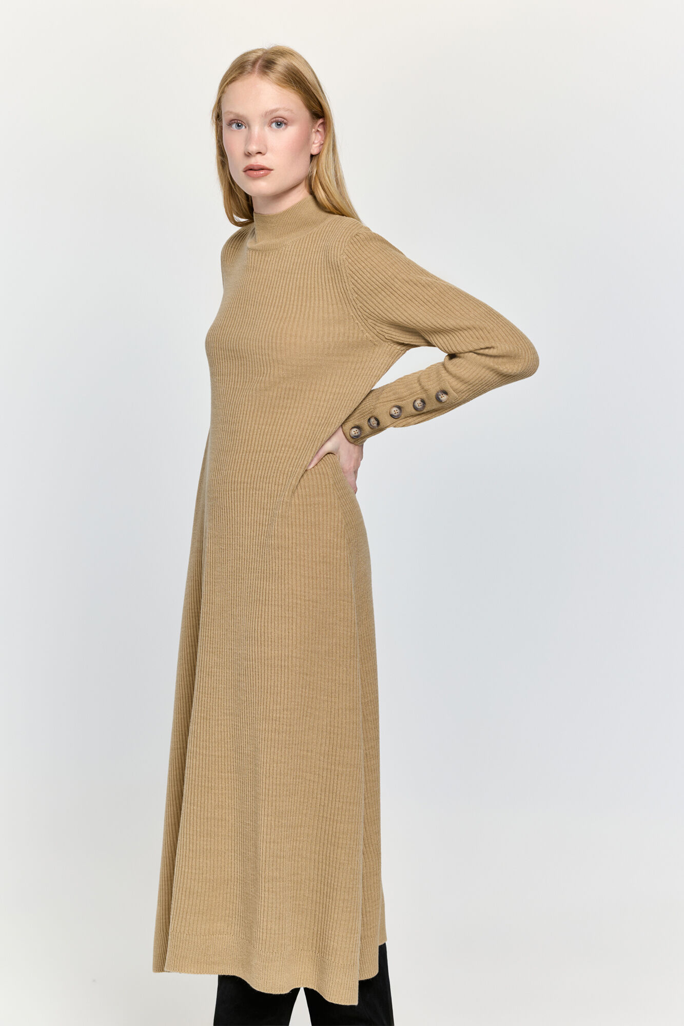 Milano Vestido de malha evas&ecirc;