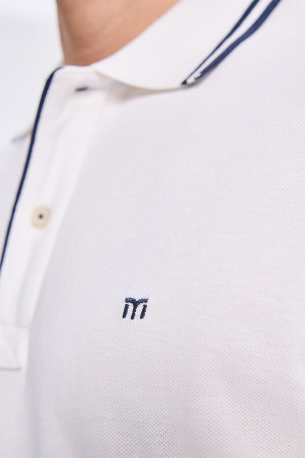 Milano Polo Tips Branco