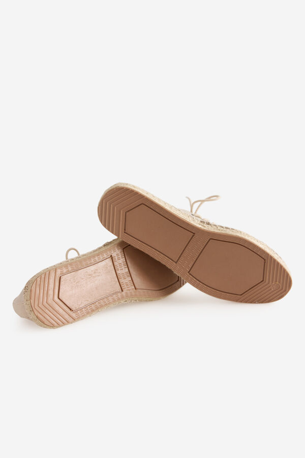 Milano Zapato suela yute Beige