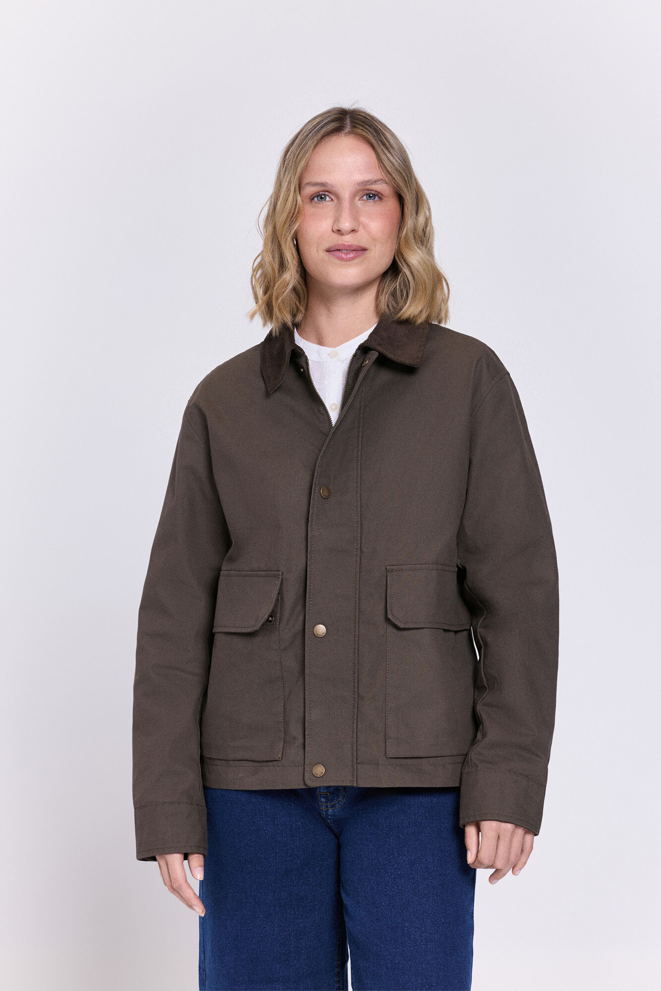 Milano Chaqueta con cuello pana