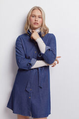 Milano Vestido denim. Navy