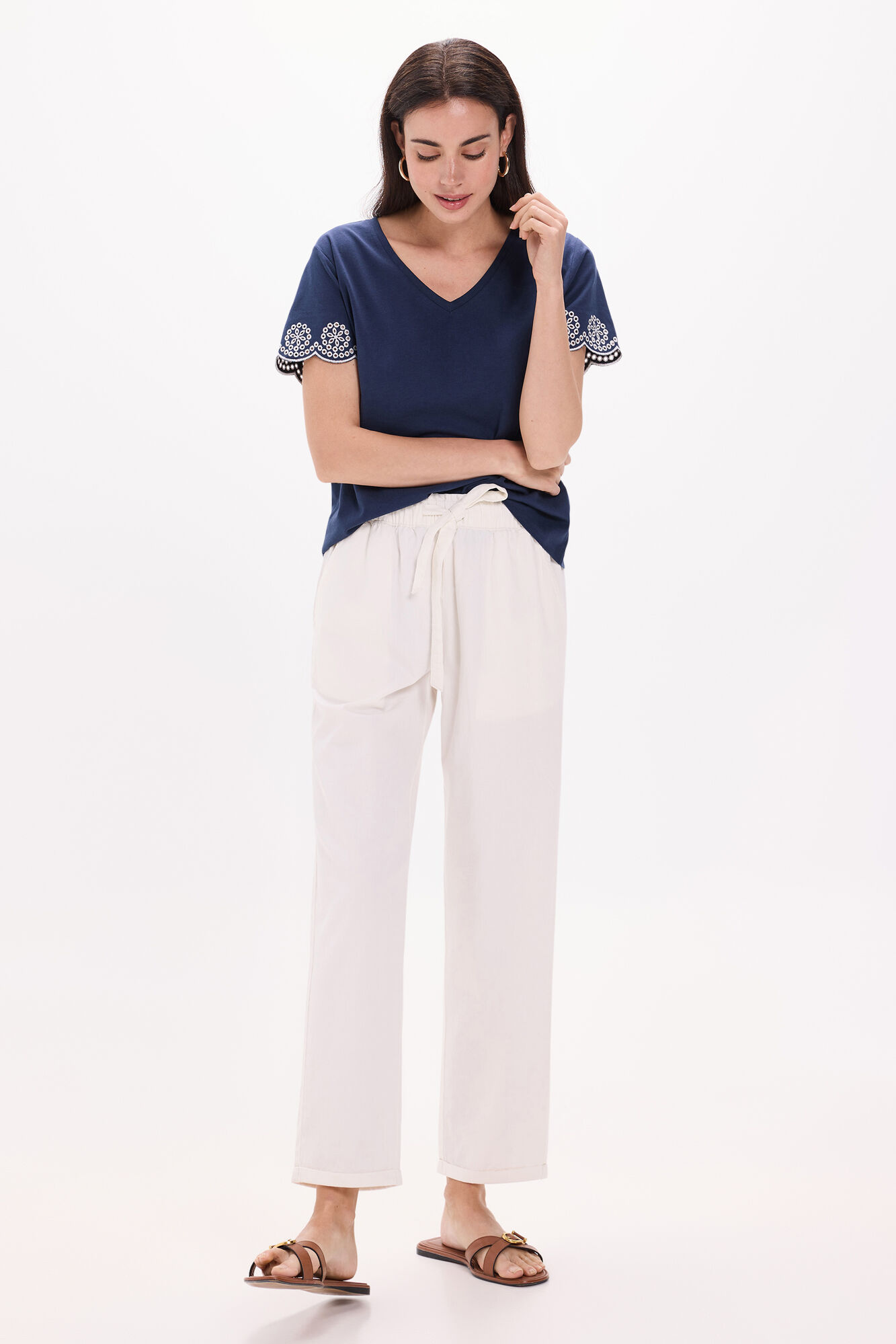 Milano Pantal&oacute;n denim ligero