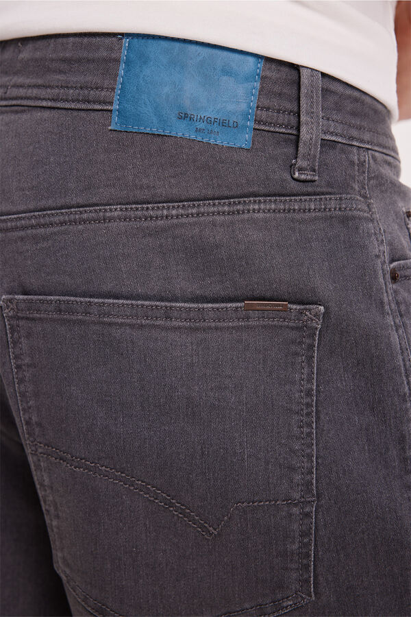 Springfield Bermuda FPS Denim Cinza medio