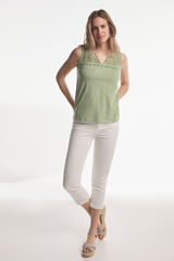 Fifty Outlet CAMISETA GUIPUR Verde