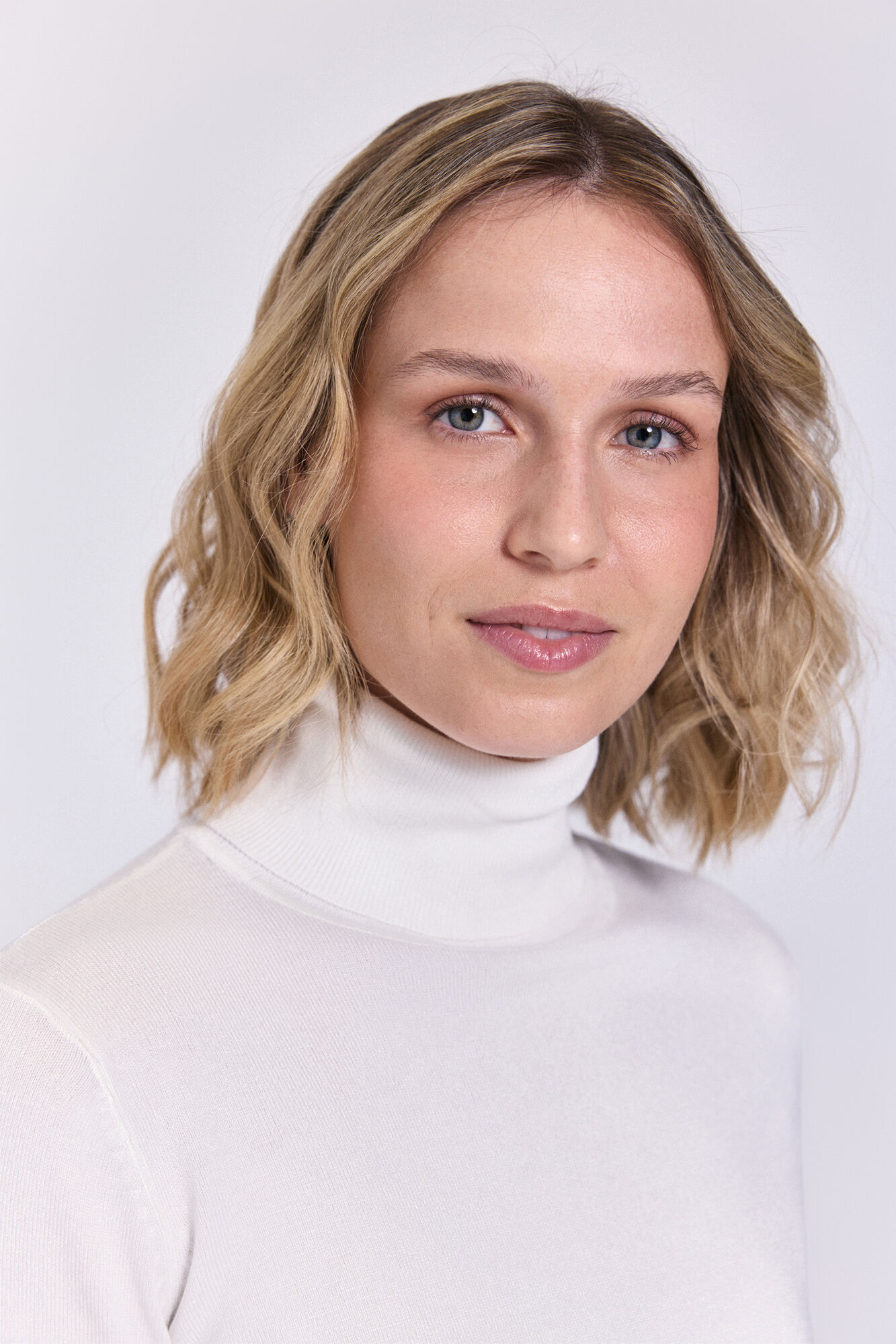 Milano Jersey cuello vuelto de viscosa