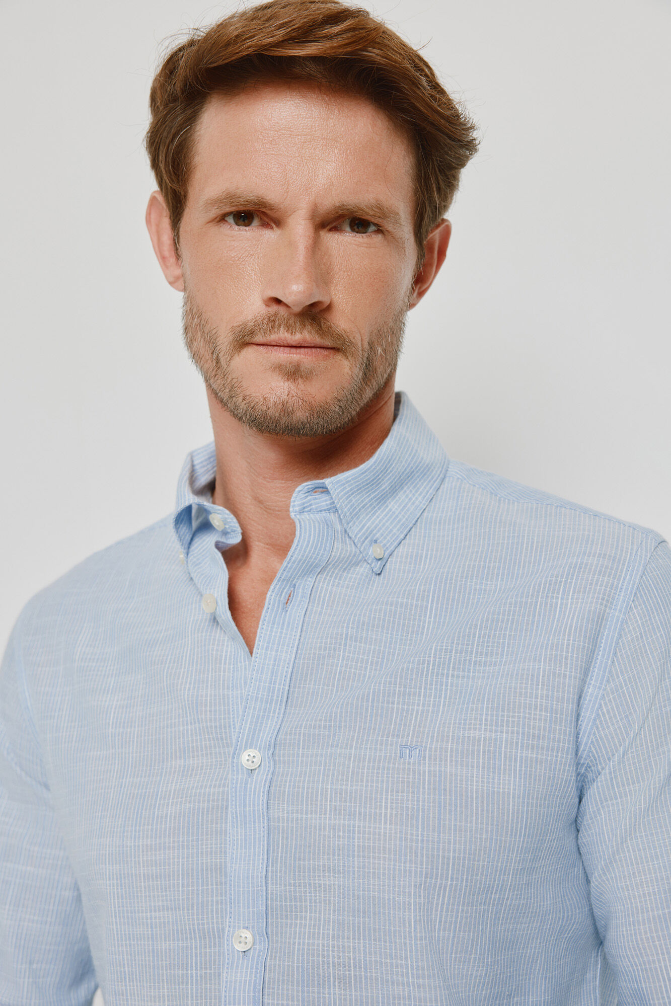 Milano Camisa rayas manga larga