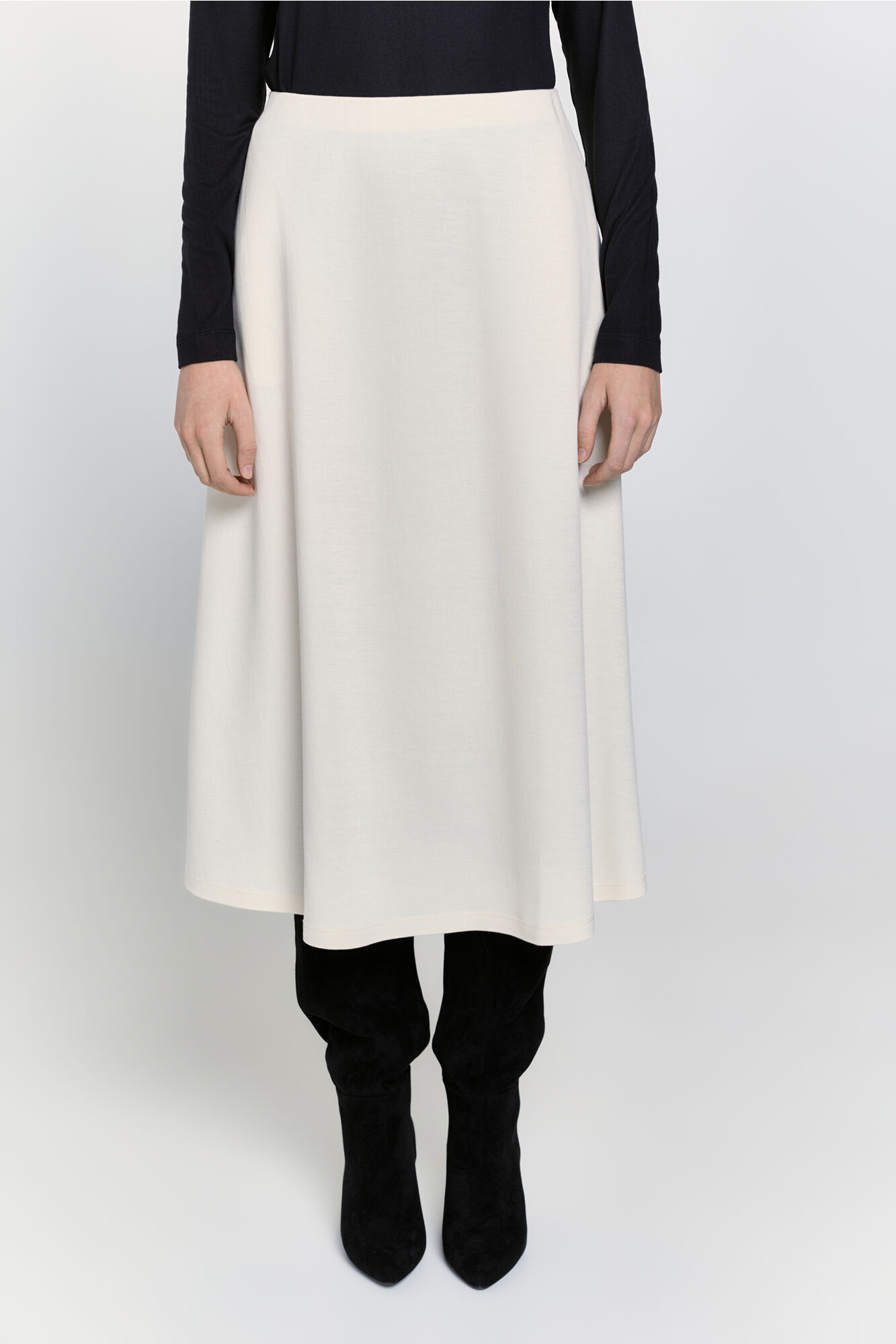 Milano Falda midi cinturilla el&aacute;stica