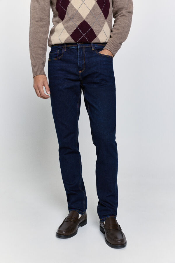 Pedro del Hierro Pantalón vaquero slim fit Azul