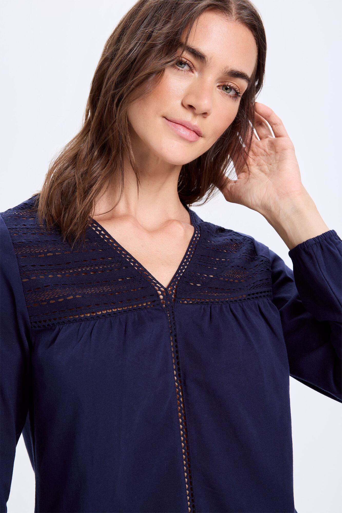 Milano Camiseta manga larga combinada