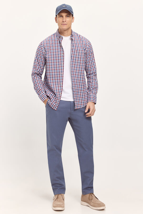 Springfield Cal&ccedil;a Chino Slim SPF Azul