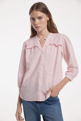 Fifty Outlet CAMISA FOLHOS Rosa
