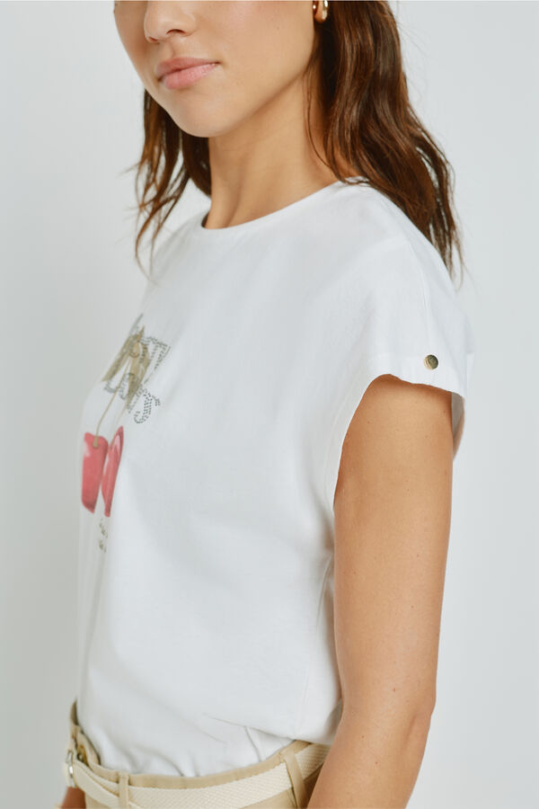 Milano Camiseta estampada manga corta Blanco