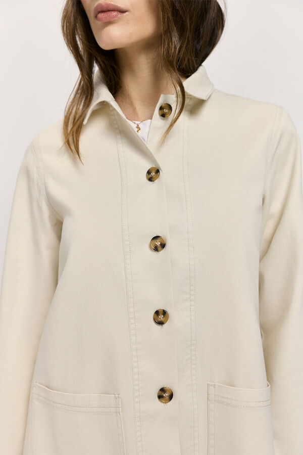 Milano Chaqueta cuello solapa Marfil