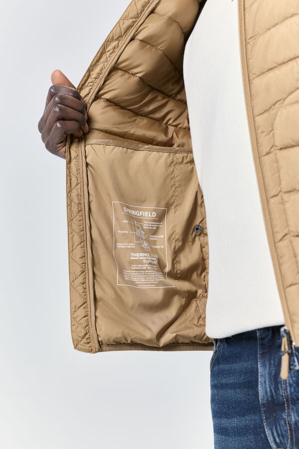 Springfield Colete acolchoado ultraleve Camel