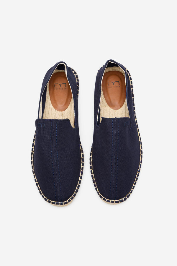 Milano Alpargatas Con Suela Esparto Navy