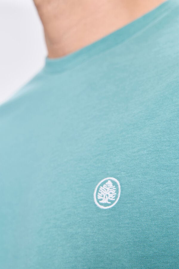 Springfield Camiseta Básica Springfield Verde