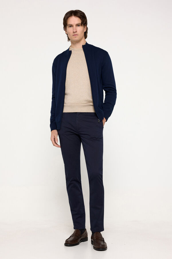Pedro del Hierro Pantal&oacute;n Chino PDH Azul