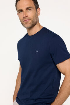 Fifty Outlet Camiseta Básica 100% Algodón Navy