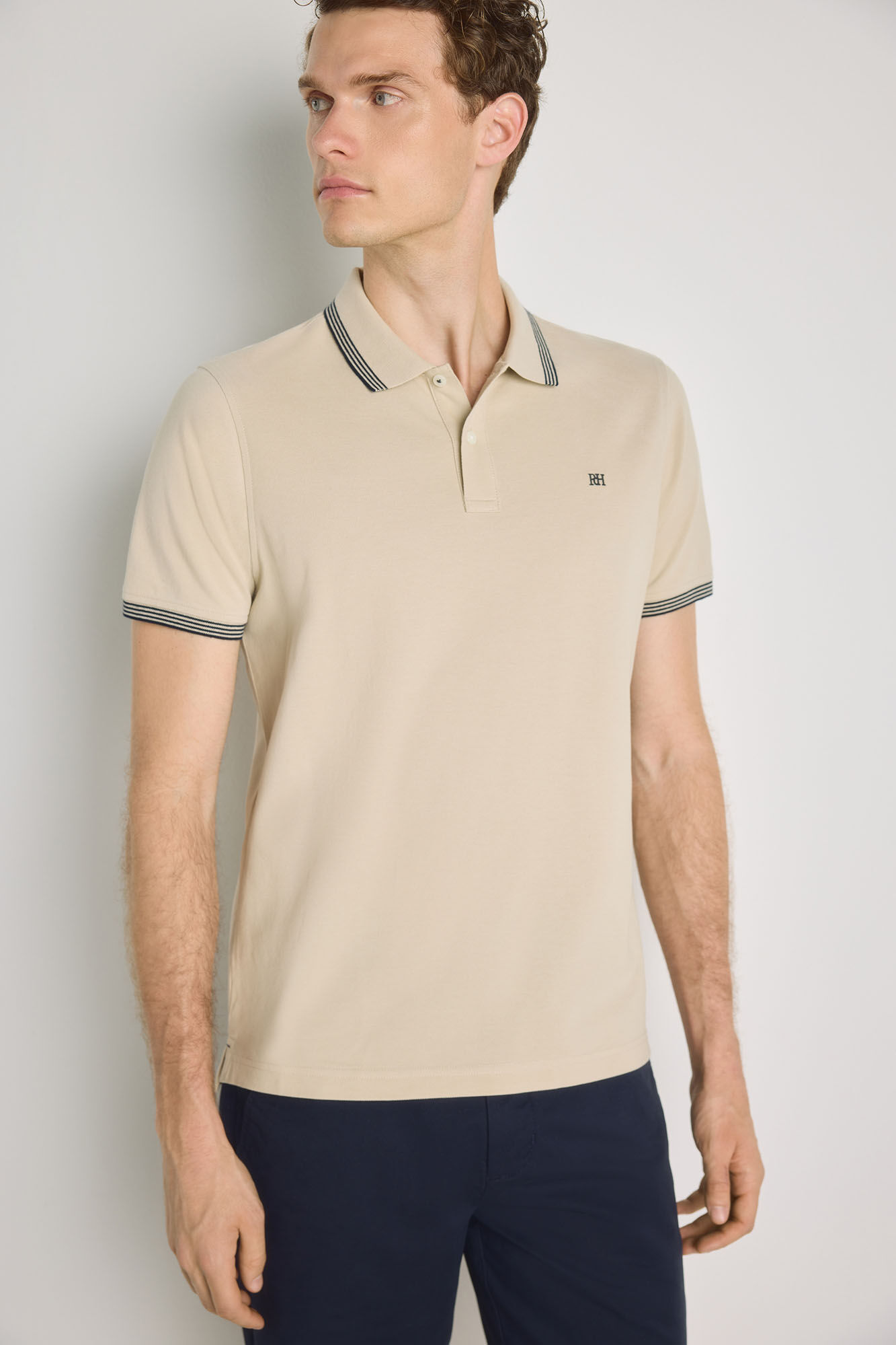 Pedro del Hierro Polo manga corta