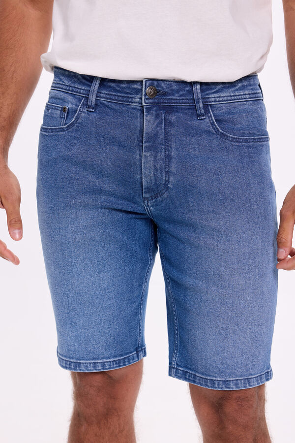 Milano Bermuda denim slim Azul