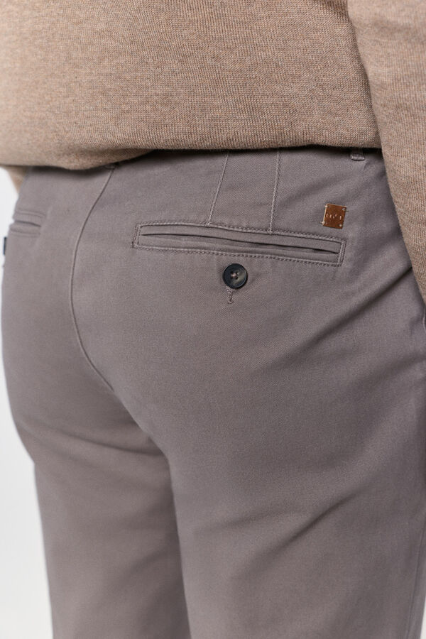 Milano Calças chino slim fit Torrefacçao