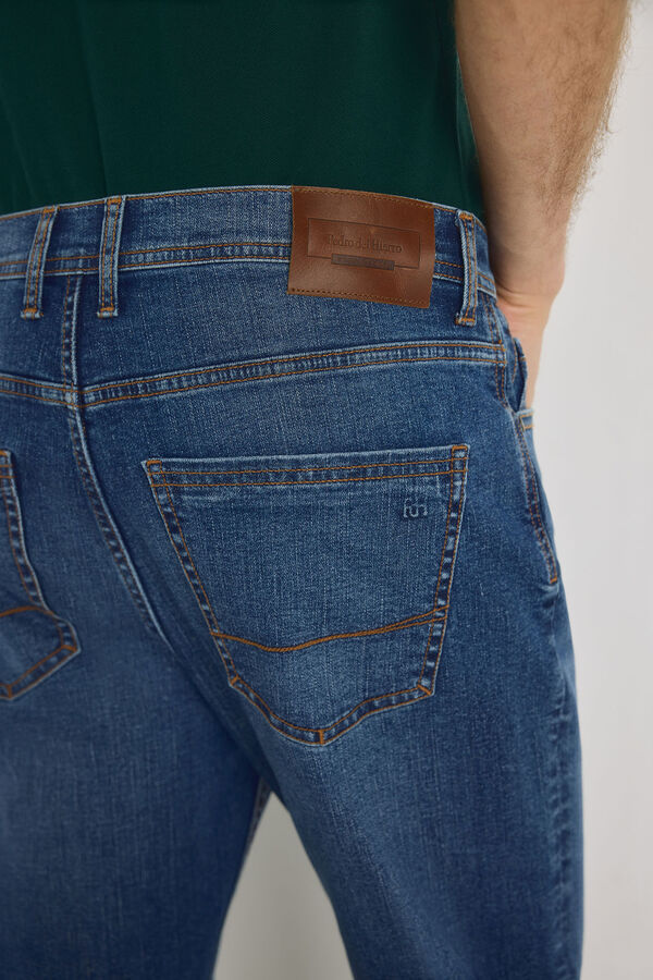 Pedro del Hierro Cal&ccedil;as jeans regular fit Azul claro