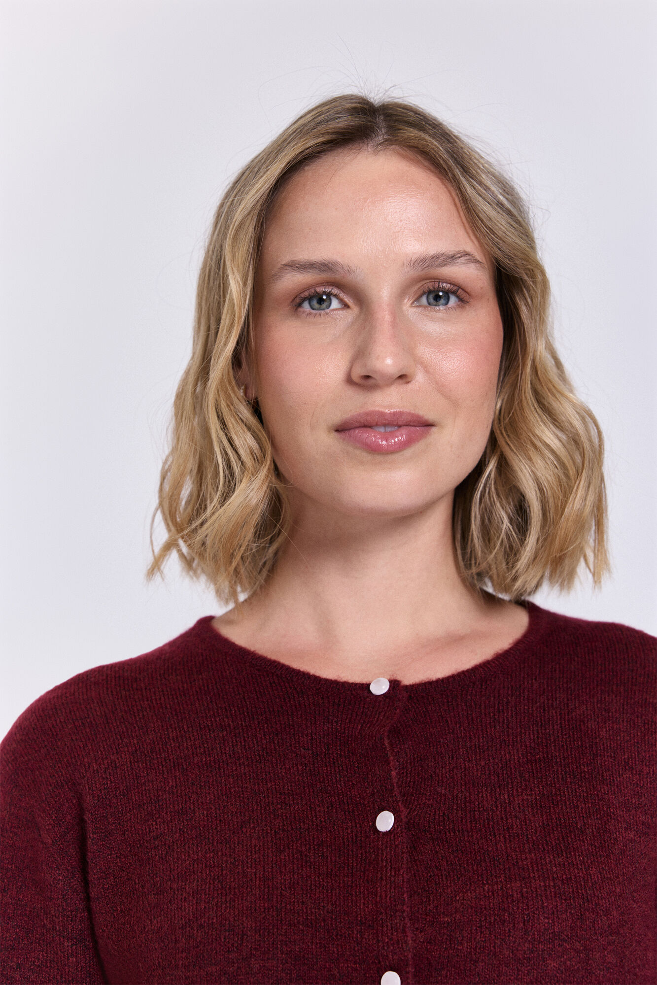 Milano Cardigan de punto cierre botones